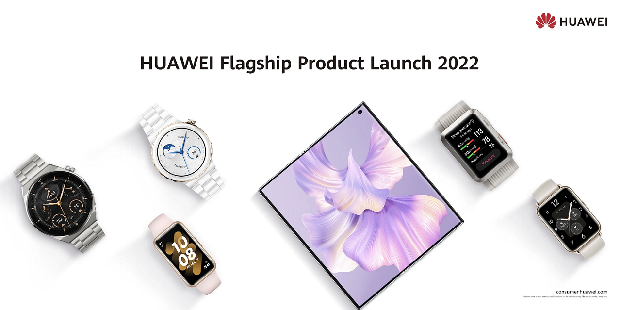 HUAWEI reveals new devices during Flagship Product Launch 2022 Jam