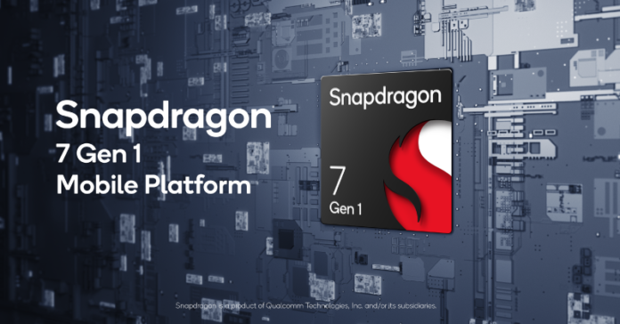 Qualcomm Snapdragon 7 Gen 1 Unveiled