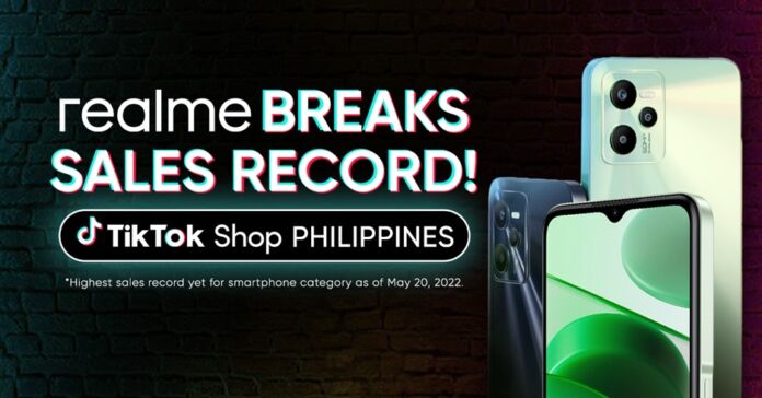 realme breaks sales record on TikTok Shop Philippines for C35 launch
