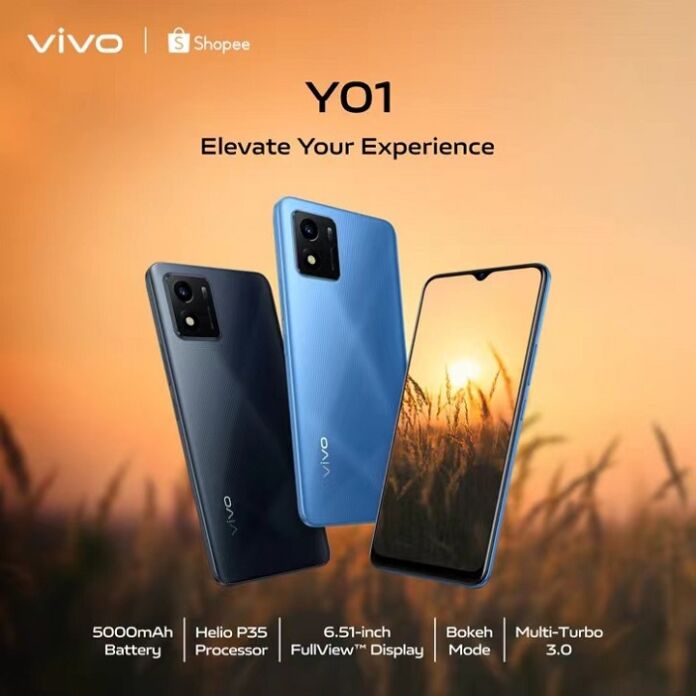 vivo Y01 now available in the Philippines