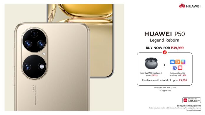 Enjoy flawless design, powerful performance with HUAWEI P50