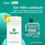 Maya offers up to 100% cashback with Smart Prepaid, Smart Bro, and TNT Load smartmaya
