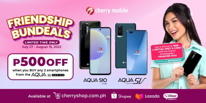 Score exclusive discounts on Aqua 5G series and get a chance to meet Francine Diaz