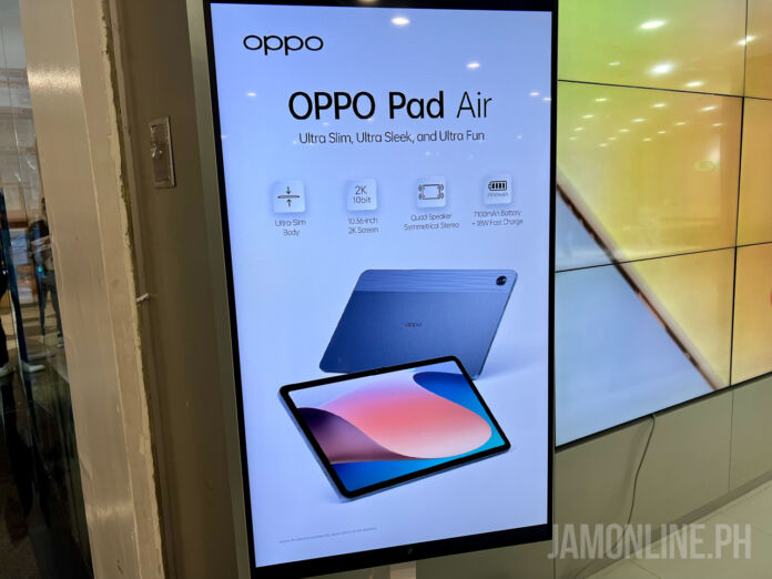 SPOTTED: OPPO Pad Air arriving in the Philippines soon