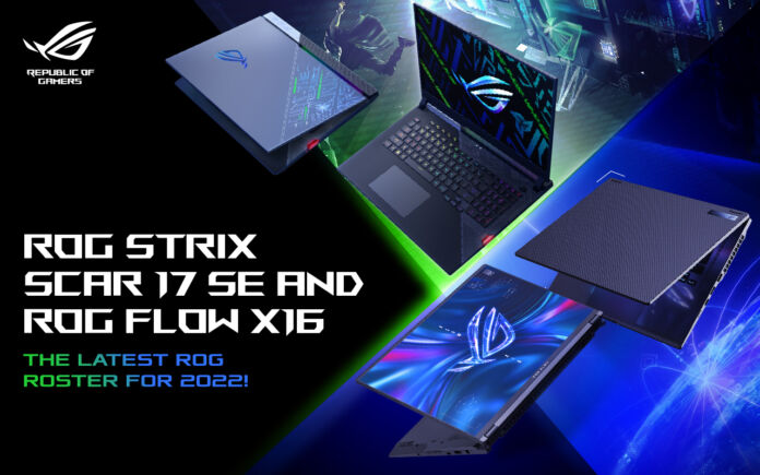 ASUS launches the ROG Scar Strix 17 SE and the ROG Flow X16 in the Philippines
