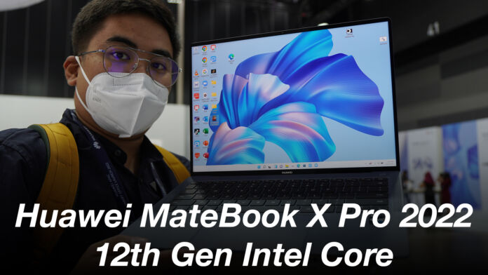 VIDEO: Huawei MateBook X Pro with 12th Gen Intel CPU Hands-On