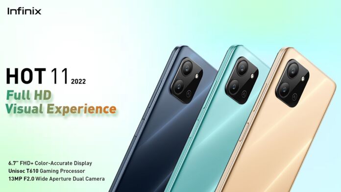 Infinix HOT 11 2022 now available in the Philippines