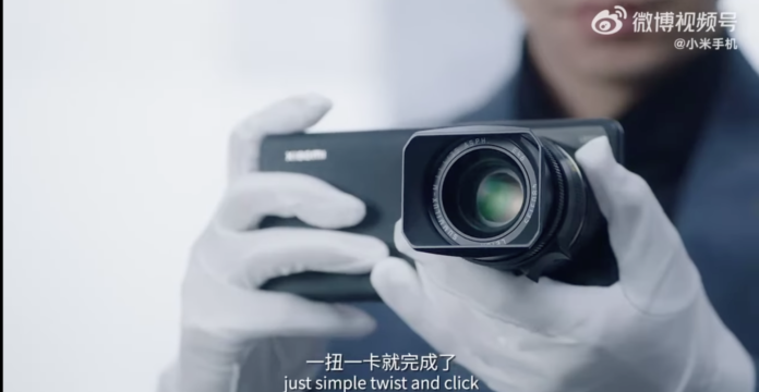 Xiaomi 12s Ultra Concept smartphone lets you mount an interchangeable Leica M Lens