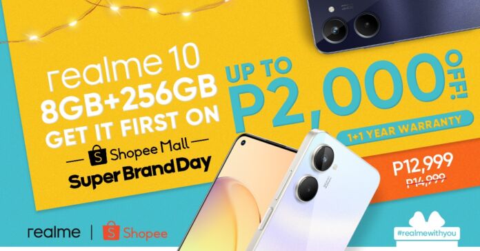 realme 10 (8GB+256GB) now available