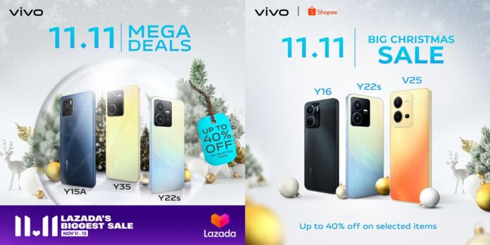 vivo offers up to 40% OFF this 11.11