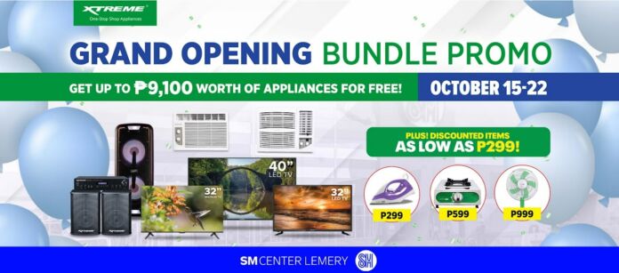 XTREME Appliances opens concept store in SM Lemery, offers bundle promo