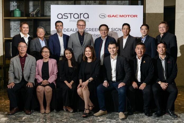 GAC Motor joins Astara Philippines’ automotive distributorship portfolio