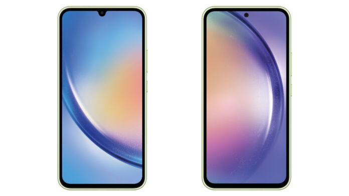 Samsung Galaxy A34 and Galaxy A54 Renders Leaked!
