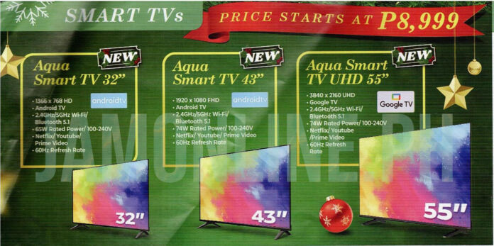 Cherry Aqua Smart TV spotted! Starts at Php8,999