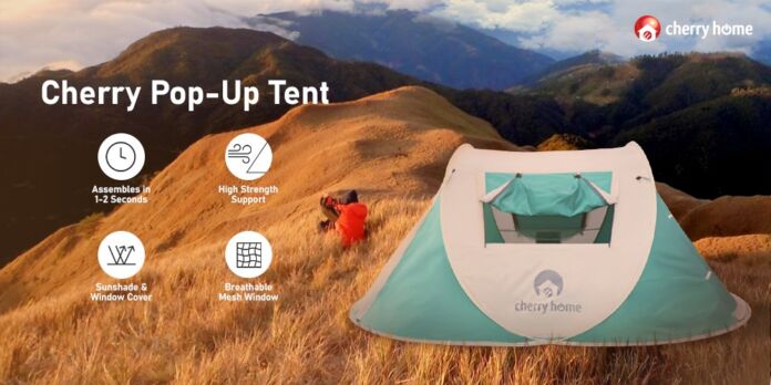 Cherry Pop-Up Tent now available for only Php3,249