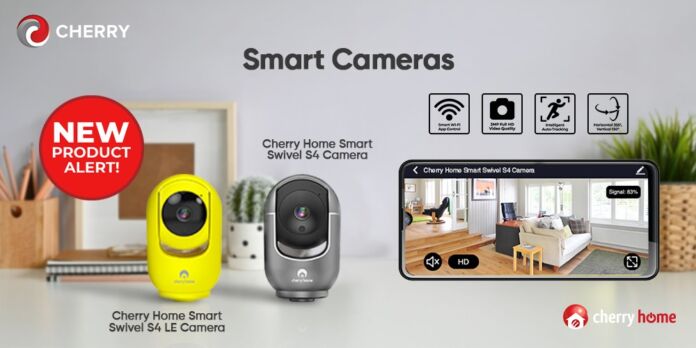 Cherry Home launches Smart Swivel S4 Camera, Smart Swivel LE Camera