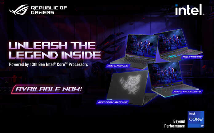 ASUS ROG Philippines introduces 13th Gen Intel ASUS ROG notebooks