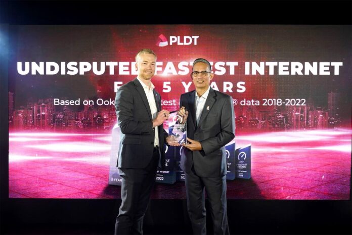 PLDT Maintains Philippines’ Fastest Internet Speeds Crown for Fifth Consecutive Year