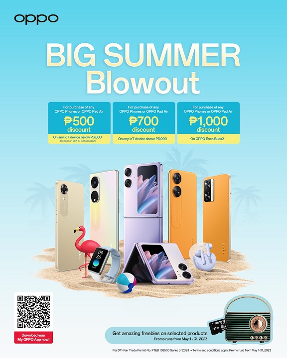 OPPO offers Big Summer blowout