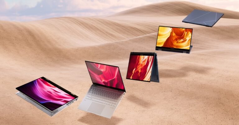 ASUS launches 2023 OLED laptops