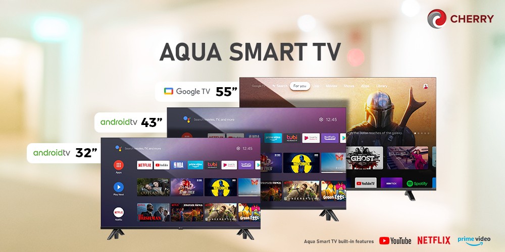 cherry aqua smart tv price
