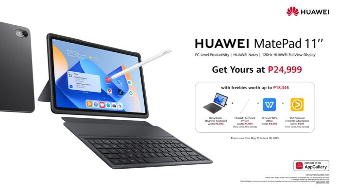 HUAWEI MatePad 11-inch 2023 now available in PH