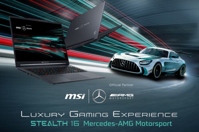 MSI intros luxury gaming experience with Stealth 16 Mercedes-AMD Motorsport, other innovative laptops