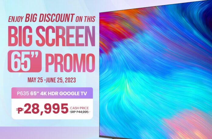 TCL’s Big Screen Promo offers big discounts, freebies