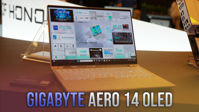 Gigabyte Aero 14 OLED First Impressions Video
