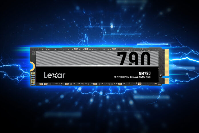 Lexar unveils the NM790 NVMe SSD for gamers and creators