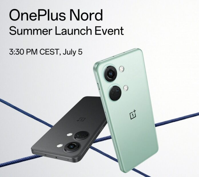 OnePlus Nord 3 design revealed on Twitter