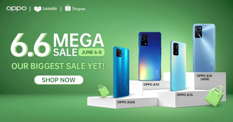 OPPO 6.6 Mega Sale offers discounts, bundle deals