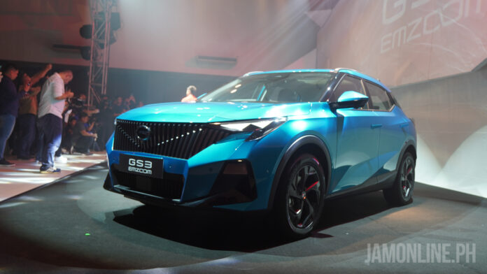 GAC GS3 EMZOOM debuts in the Philippines