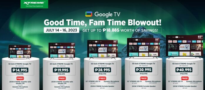 XTREME Appliances launches Google TV Go Series