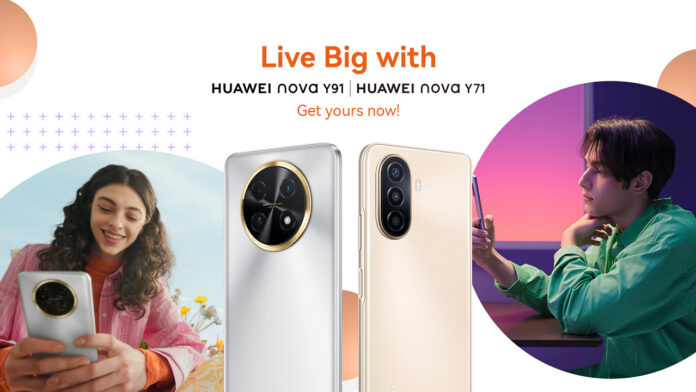 HUAWEI outs nova Y91, nova Y71 in the Philippines