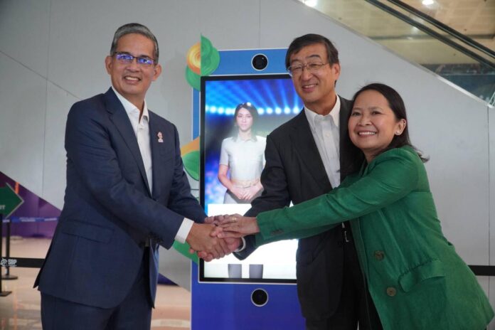 PLDT, Smart take part in launching ‘Pearl,’ the country’s first ‘Digital Human’ at FIBA World Cup 2023