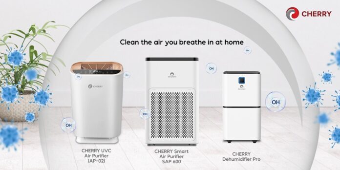 CHERRY intros a trio of home air purifiers