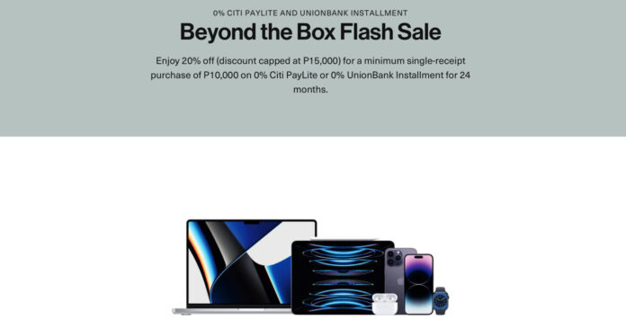 Get up to Php15k off on Apple Products at Beyond the Box