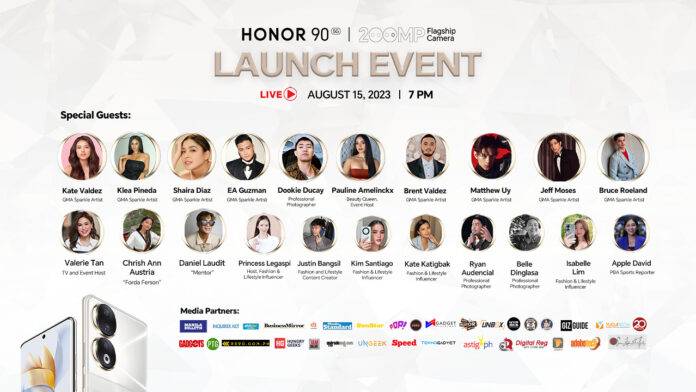 HONOR 90 5G’s launch to stream live on Facebook on August 15