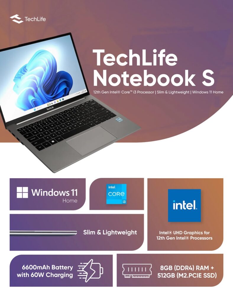 TechLife Notebook S