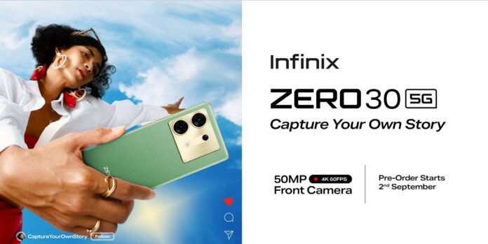 Infinix Zero 30 5G’s official specs announced in India