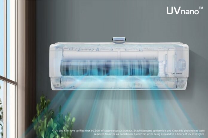 Stay comfortably cool with LG Air conditioners