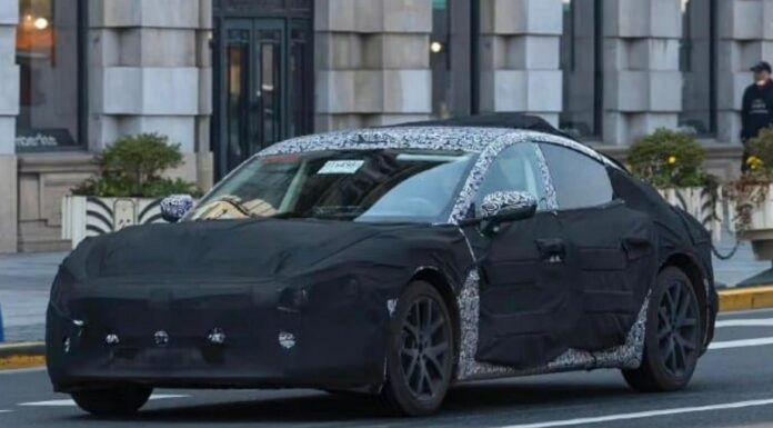 Xiaomi MS11 electric sedan spotted in China