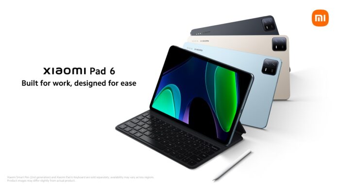 Xiaomi Pad 6 now official in the Philippines