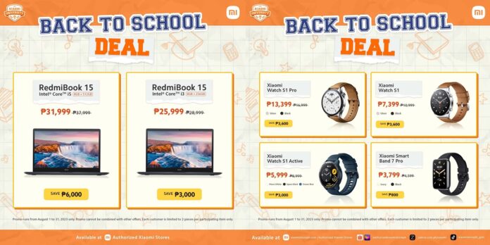 Xiaomi announces Back-to-School Deals