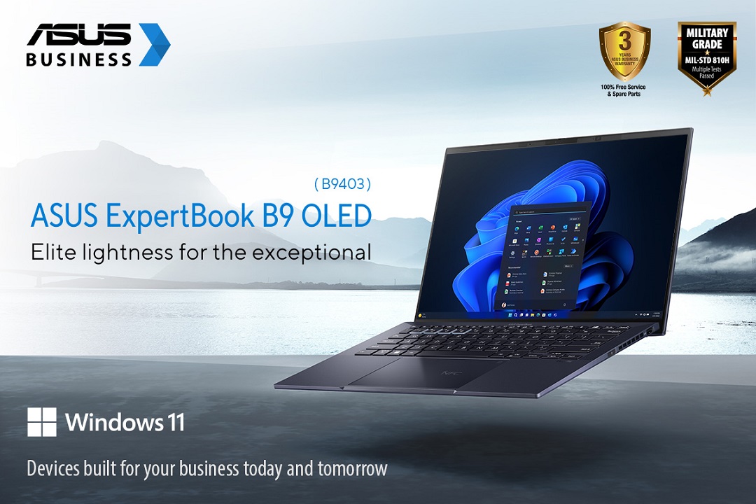 Asus Intros Expertbook B9 Oled The Worlds Lightest 14 Oled Business