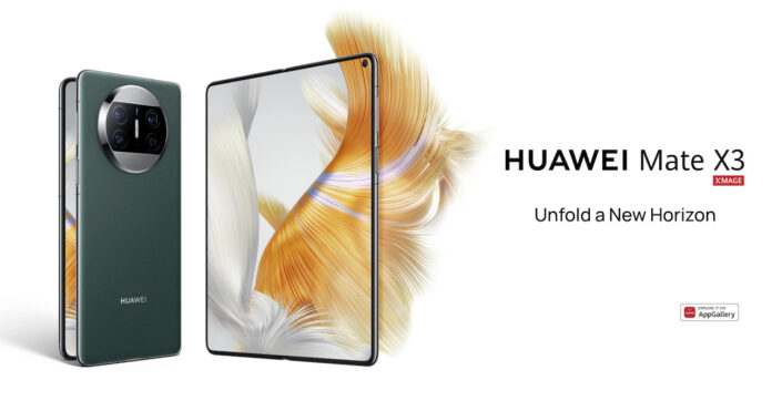 HUAWEI Mate X3 is the biggest fold-type foldable smartphone in 2Q 2023 – Omdia