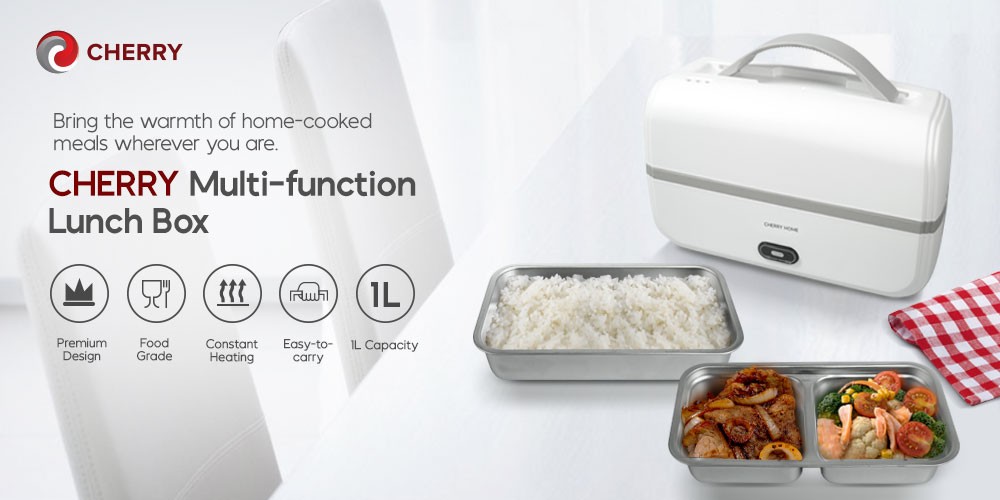 Multi-functional Electric Heating Lunch Box With Home Use