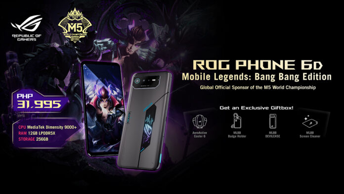 ASUS ROG Philippines launches ROG Phone 6D MLBB Special Edition