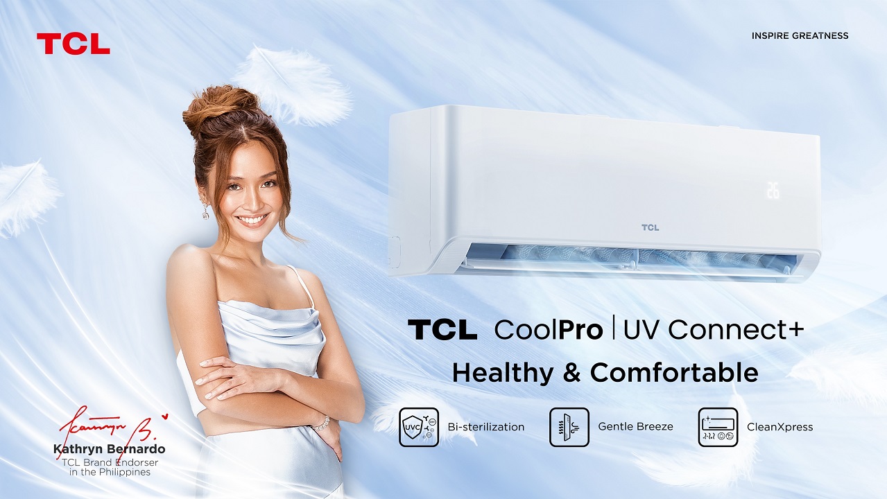 The new TCL UV Connect+ Air Conditioner gives a superb cooling experience